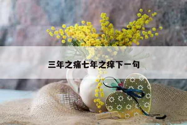 三年之痛七年之痒下一句