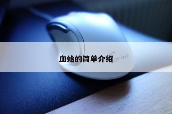 血蛤的简单介绍