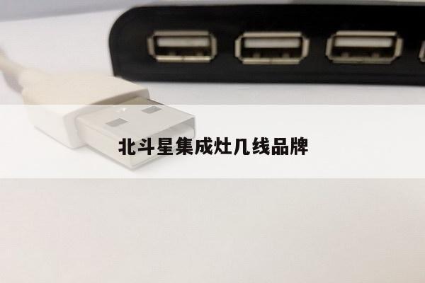 北斗星集成灶几线品牌