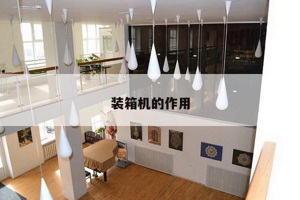 装箱机的作用
