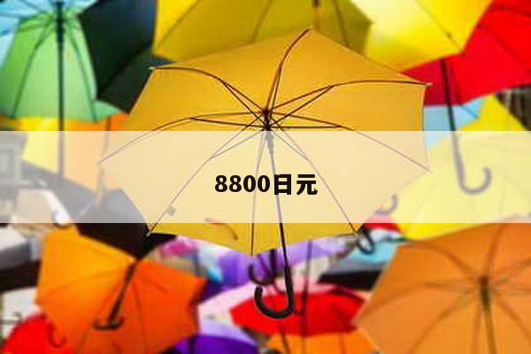 8800日元