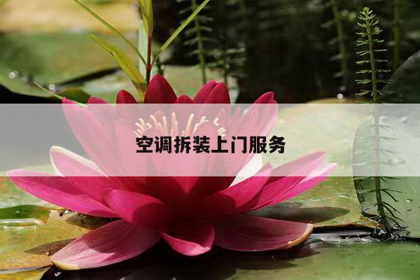 空调拆装上门服务
