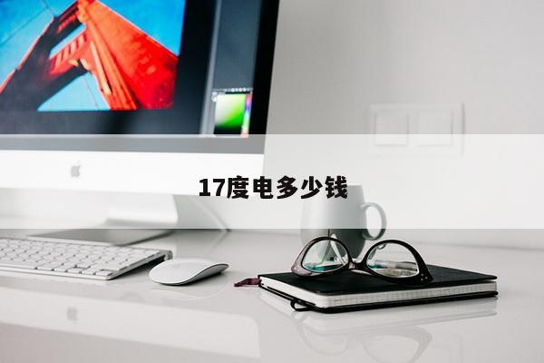 17度电多少钱