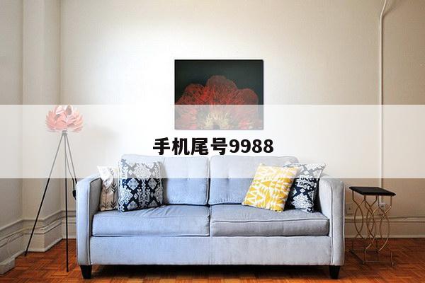 手机尾号9988