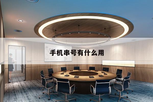 手机串号有什么用