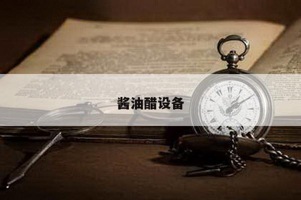 酱油醋设备