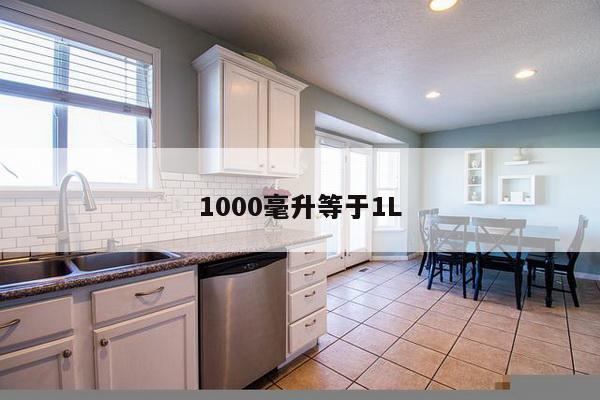1000毫升等于1L