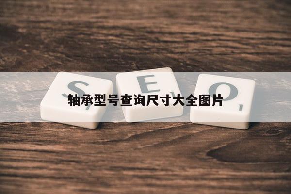 轴承型号查询尺寸大全图片