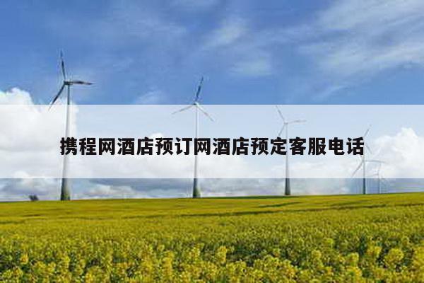 携程网酒店预订网酒店预定客服电话