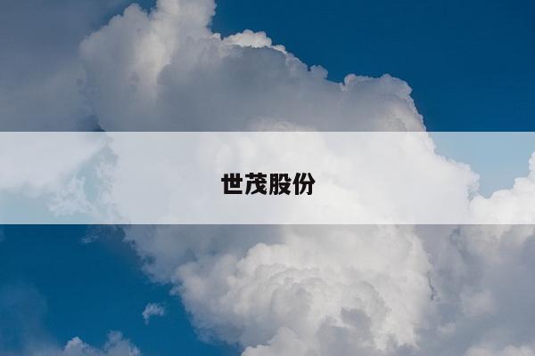 世茂股份