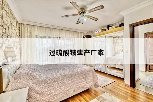 过硫酸铵生产厂家