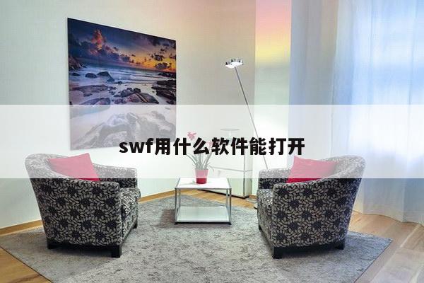 swf用什么软件能打开