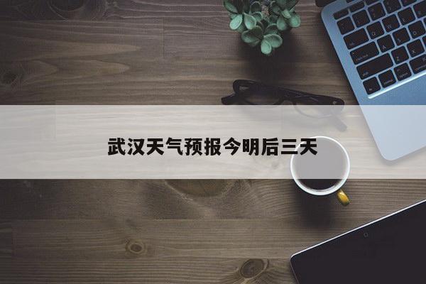 武汉天气预报今明后三天