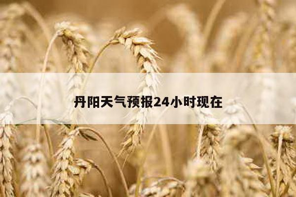 丹阳天气预报24小时现在