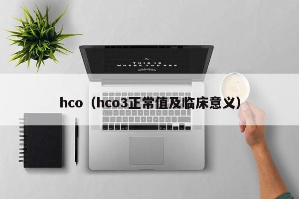 hco（hco3正常值及临床意义）