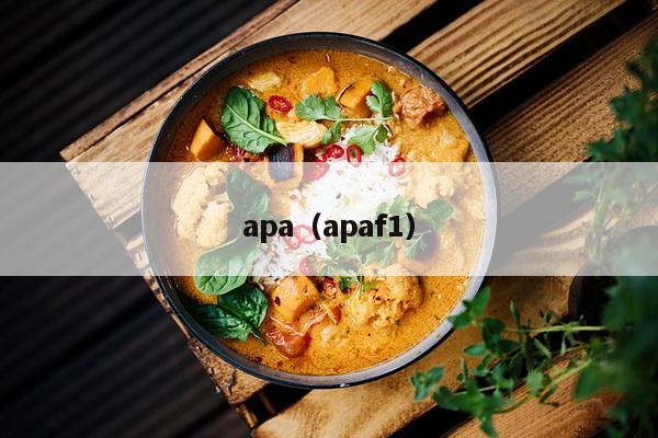apa（apaf1）